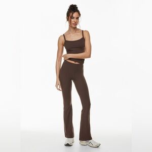 Aritzia Golden BUTTER Cheeky Hi-Rise Flare Legging